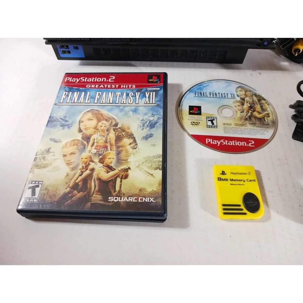 PlayStation 2 Final Fantasy XII Greatest Hits Game & Memory Card
